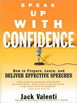 cover image of Speak Up with Confidence